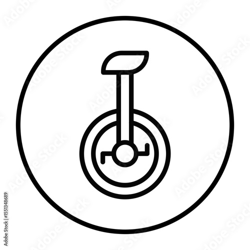 Monocycle Vector Icons