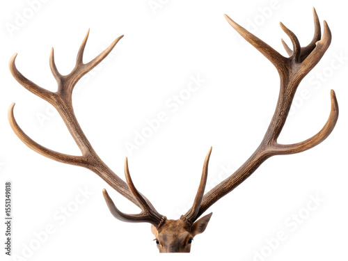 Deer Horns isolated on Transparent Background