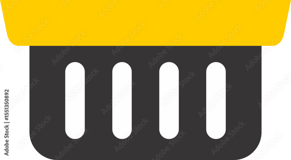 Fototapeta premium colourful vector transparent business icon 