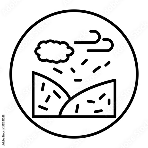 Sandstorm Vector Icons