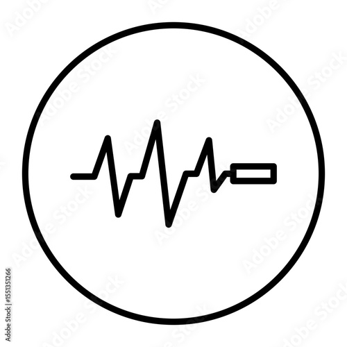 Seismograph Vector Icons