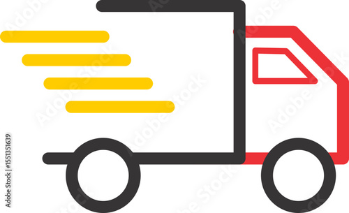 colourful business icon transparent vector 