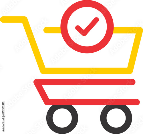 colourful business icon transparent vector 