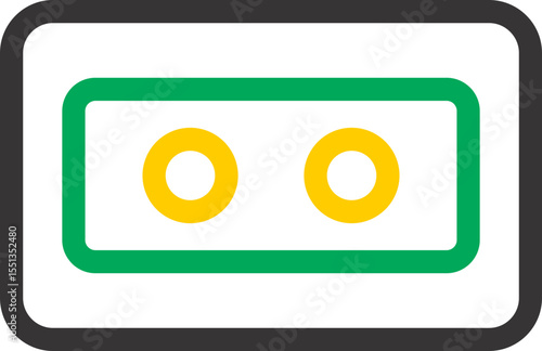 colourful business icon transparent vector 