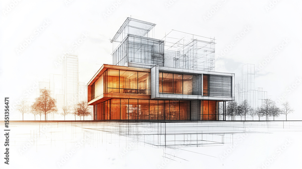 house on a white background house on a white background