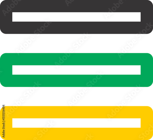 business icon colourful transparent vector 
