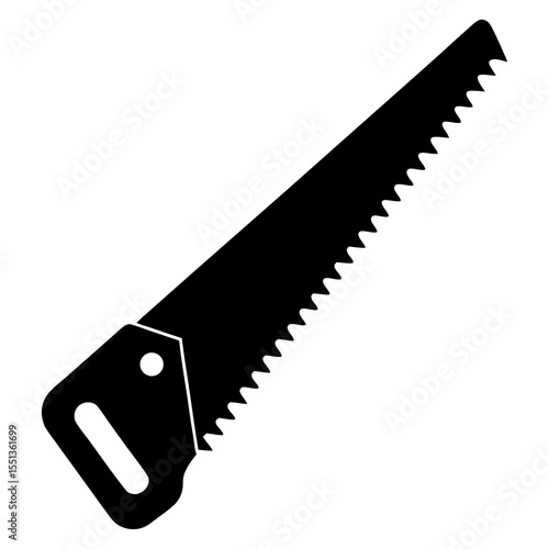 saw vector illustration