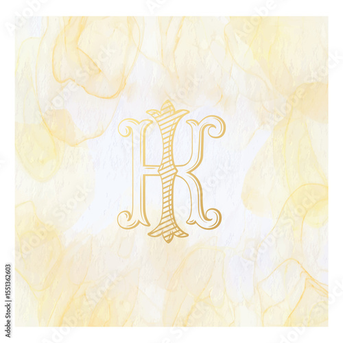 KI, IK, logo KI, Letter KI,  Monogram KI,Wedding Monogram, Wedding Logo, Logo Design , Monogram Vintage