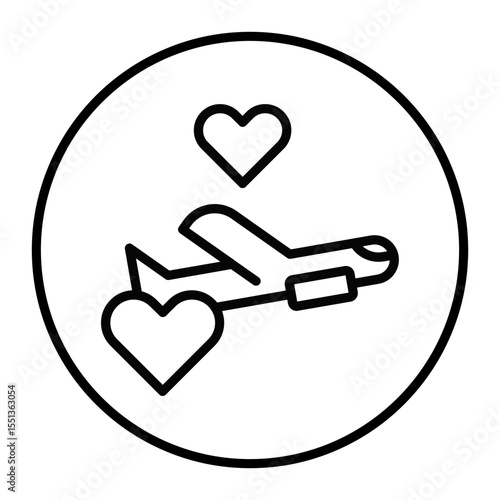 Romantic Getaway Vector Icons