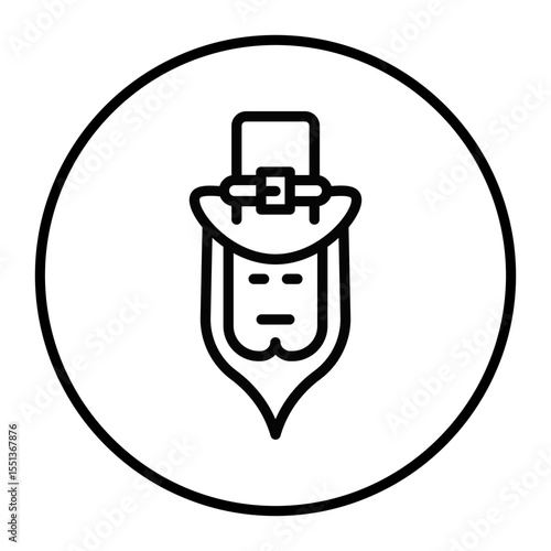 Leprechaun Vector Icons