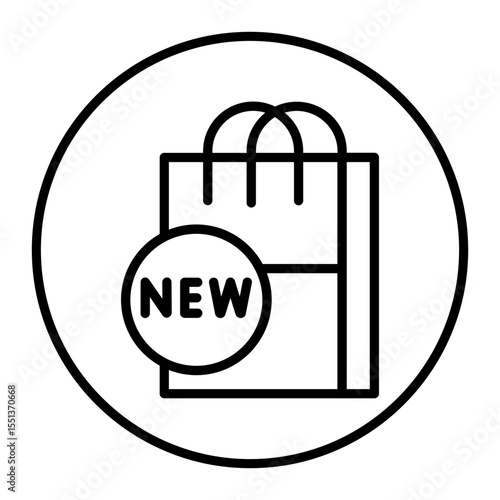 New Arrivals Vector Icons
