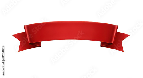 Free Download Red ribbon graphic design - GFXLoad