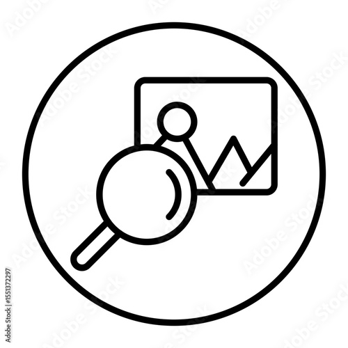 Search Image Vector Icons