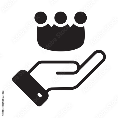 Privileges Vector Icon which can easily modify or edit