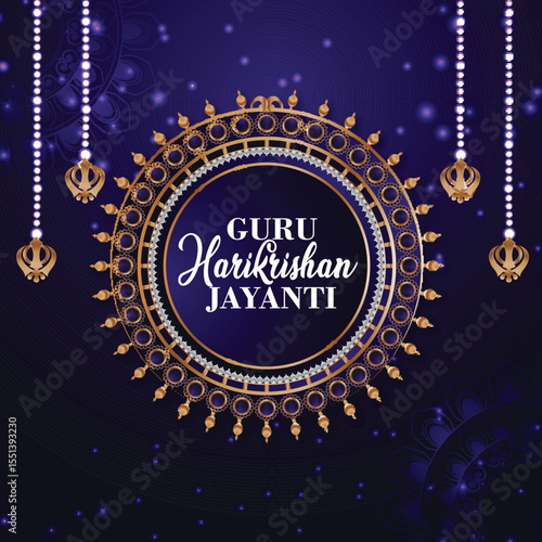 Guru harikrishan jayanti design concept