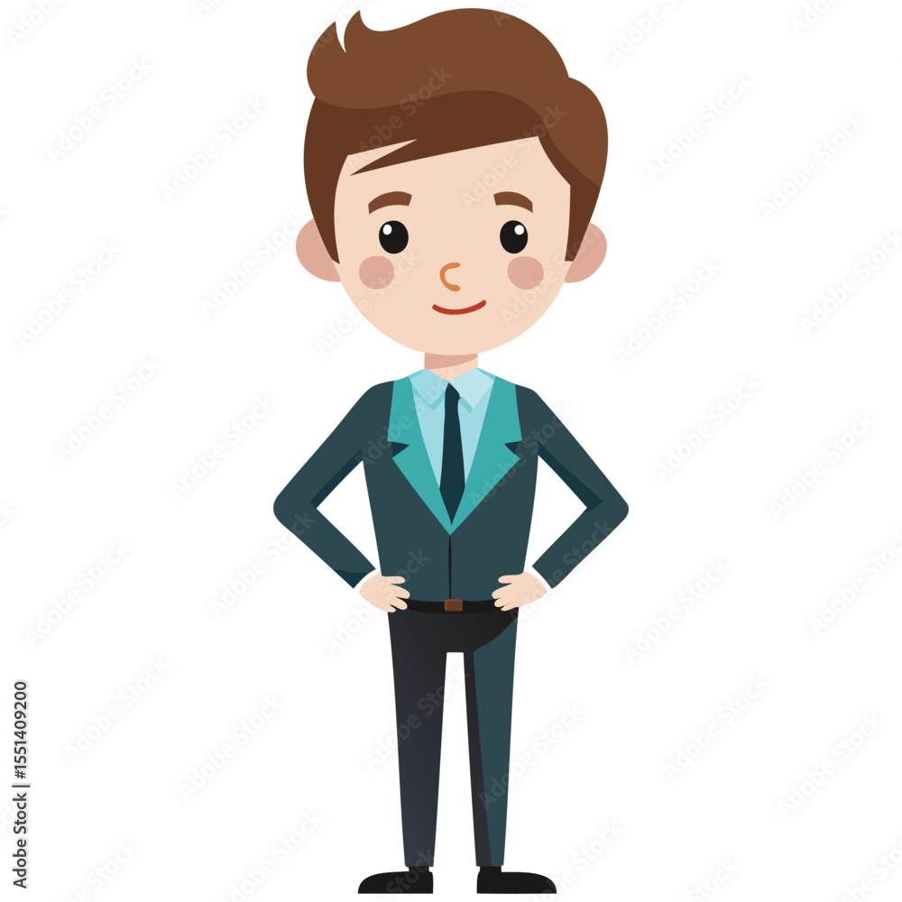Ambitious Young Businessman Graphics Ambitious Young Businessman Graphics