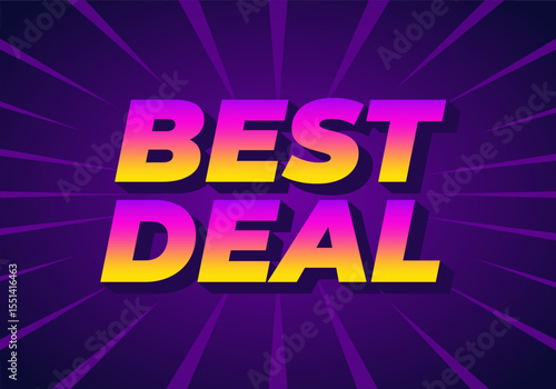 Best Deal Promotional Graphic design