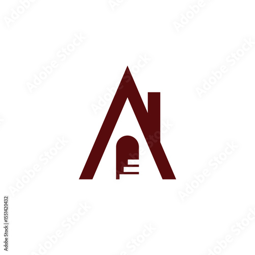 Free Download a letter home abstract logo modern style - GFXLoad