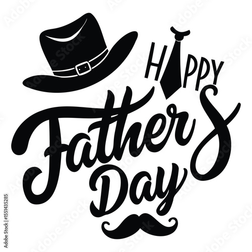 Elegant Father's Day Calligraphy