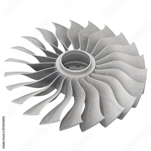 Turbofan engine impeller