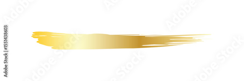 Luxury decoration text box golden brush element template design  file transparent . Vector Illustration . 