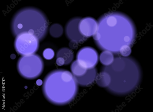 Colorful glowing circles with soft blur create floating dreamy composition. Overlapping round shapes form gentle visual flow on dark background with subtle light transitions.
