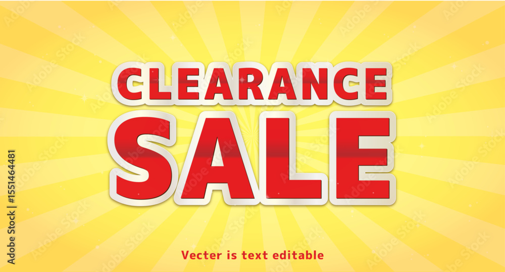 CLEARANCE SALE_赤文字__アピアランス_YELLOW CLEARANCE SALE_赤文字__アピアランス_YELLOW