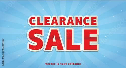 CLEARANCE SALE_赤文字__アピアランス_AQUABLUE