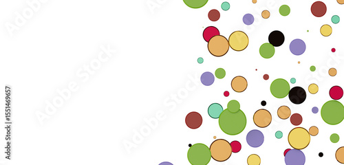 Confetti, paper triangle on...