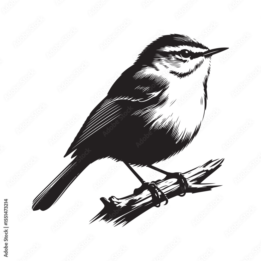 Obraz premium crow on a branch