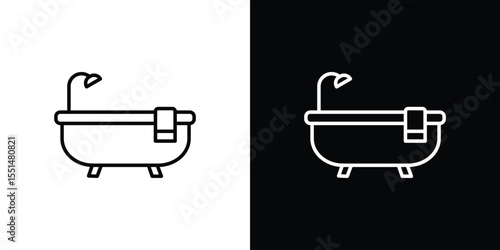 Bathroom icon vector, Symbol, logo illustrations