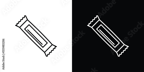 Candy-bar icon vector, Symbol, logo illustrations