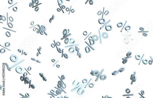 percent sign rain  percentage icon interest rate