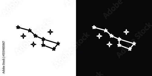 Constellation icon vector, Symbol, logo illustrations