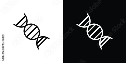 DNA icon vector, Symbol, logo illustrations