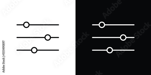 Filter Control icon vector, Symbol, logo illustrations