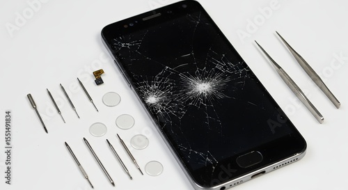 Smartphone Screen Repair Tools and Device
