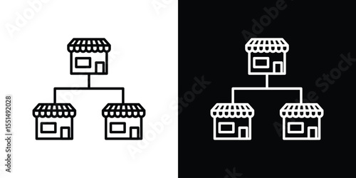 Franchise icon vector, Symbol, logo illustrations