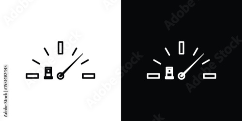 Gauge icon vector, Symbol, logo illustrations