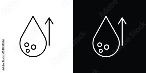 High cholesterol icon vector, Symbol, logo illustrations