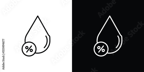 Humidity icon vector, Symbol, logo illustrations