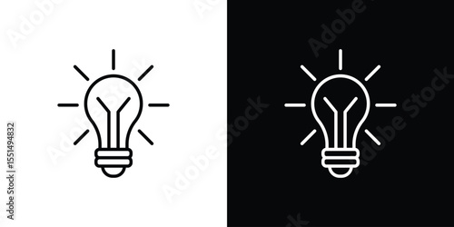 Idea icon vector, Symbol, logo illustrations