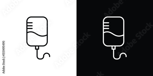 IV bag icon vector, Symbol, logo illustrations