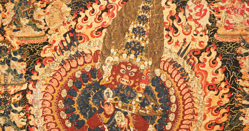 Mahakala And His Consort Kali Mahakali Represent Ultimate Destructive Power Of Brahman. They Are Not Bounded By Any Rules Or Regulations. Buddhism Mahakala Is Wrathful Manifestation Of Buddha