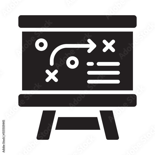 Business strategic Vector Icon which can easily modify or edit