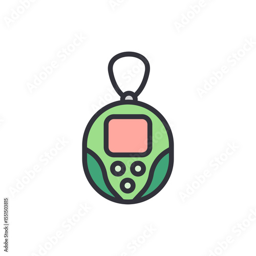 Isolated Pedometer Icon On Transparent Background For Health And Fitness