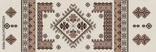 Dupatta Illustration Set – Traditional Ethnic Scarf Vector for Fashion and Textile Design