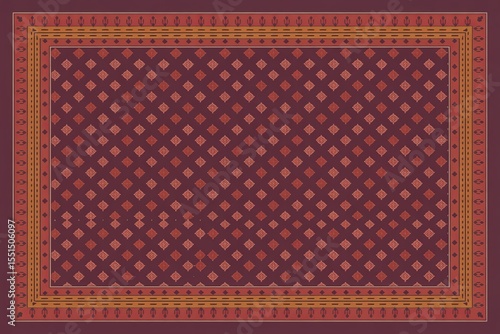 Dupatta Illustration Set – Traditional Ethnic Scarf Vector for Fashion and Textile Design