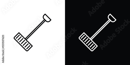 Snow shovel icon vector, Symbol, logo illustrations
