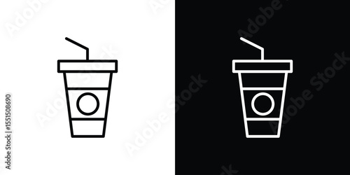 Swoosh Cup icon vector, Symbol, logo illustrations